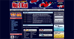 Desktop Screenshot of no1koi.com